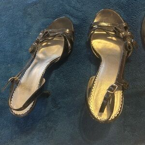 Elegant Black Strappy high heels